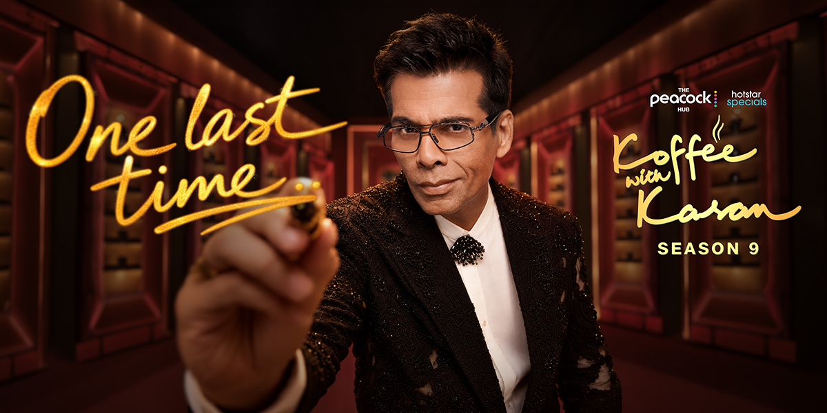 The Peacock Hub Joins JioHotstar On India’s Most Famous Couch For The Final Season Of Koffee With Karan, Marking Its First-Ever Indian Collaboration!